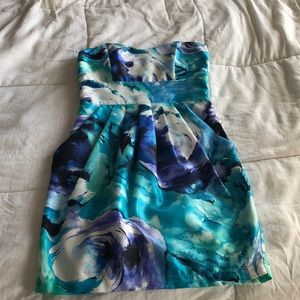 Strapless summer dress - great for weddings